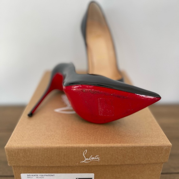 CHRISTIAN LOUBOUTIN SO KATE 120 PATENT - Picture 3 of 3